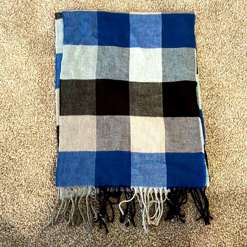 Blue Winter Scarf